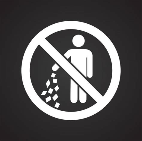 dont litter illustrations royalty free vector graphics and clip art istock
