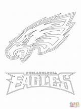 Coloring Logo Pages Eagles Philadelphia Football Drawing Nfl 49ers Steelers Print Color Lee Bengals Phillies Team Drawings General Printable Eagle sketch template