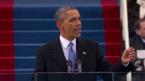 obama inaugural speech economy in 99 secs video business news