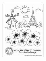 Poppy Tap sketch template