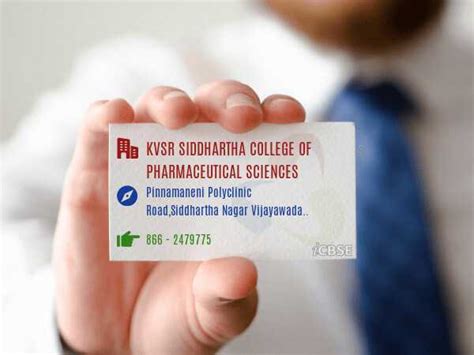 kvsr siddhartha college  pharmaceutical sciences vijayawada admissions fees reviews