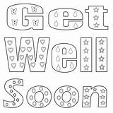 Soon Well Coloring Pages Printable Kids Sheets Freecoloring Card Adults sketch template