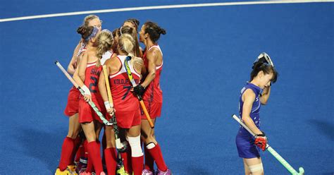 u s women stay perfect in olympic field hockey routing japan the