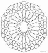Geometrische Geometric Malvorlagen Decotech Ausmalbilder sketch template