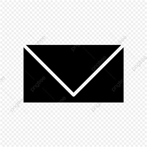 mail silhouette png  vector mail icon mail icons mail clipart