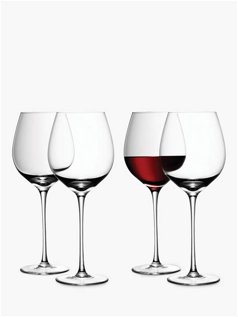 Lsa International Bar Collection Red Wine Glasses Set Of 4 700ml