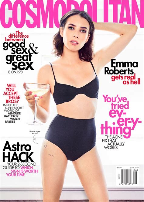 emma roberts topless and sexy for cosmopolitan magazine thefappening cc
