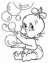 Bubbles Coloring Blowing Bubble sketch template