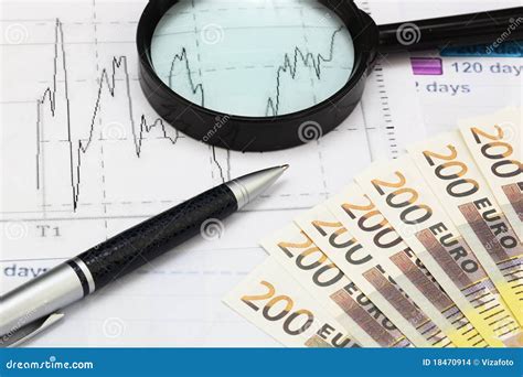 financial charts stock photo image  annual finance