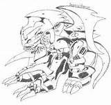 Imperialdramon Digimon Fanart Sharing Thanks Them sketch template