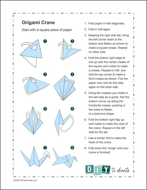 making origami cranes  donate diytodonate