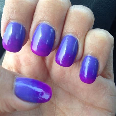 My Purple Gradient Ombré Manicure Manicure Ombre Manicure Purple