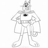 Fairly Catman Oddparents Sparky Xcolorings 796px sketch template