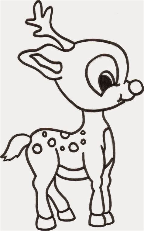 coloring pages reindeer coloring pages   printable