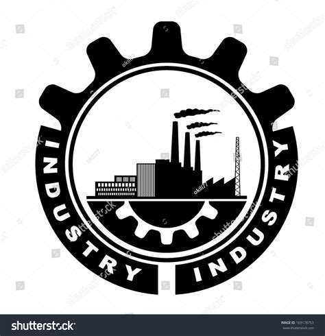 industry icon stock vector illustration  shutterstock