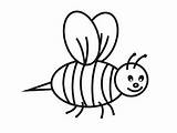 Lebah Mewarnai Tk Paud Bisa Meningkatkan Semoga Kreatifitas Seni Bermanfaat Jiwa sketch template