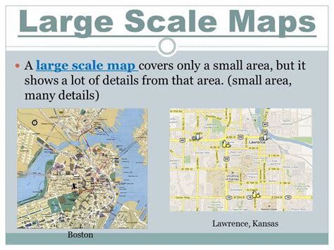 large scale map
