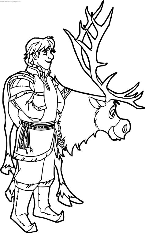 sven coloring pages coloring home