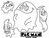 Pacman Coloring Pages Ghost Scary Pac Man Coloringpagesfortoddlers Printable Colouring Years Videos sketch template