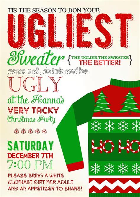 10 tips for throwing an ugly christmas sweater party la vie zine
