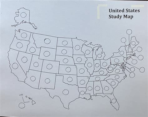 usa map states diagram quizlet