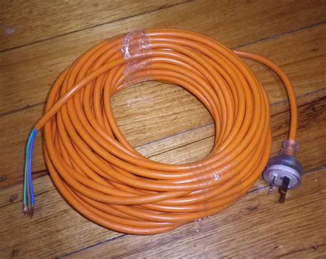 orange wire vacuum mains power cord plug mtr part cr allfix electrical