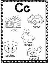 Spanish Coloring Alphabet Sheets Alfabeto El Worksheets Subject sketch template