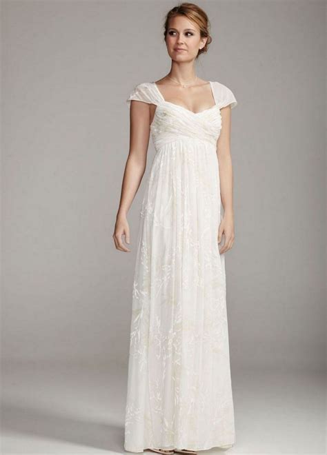 simple white long sleeve wedding dresses ideas casual bridal dress davids bridal wedding