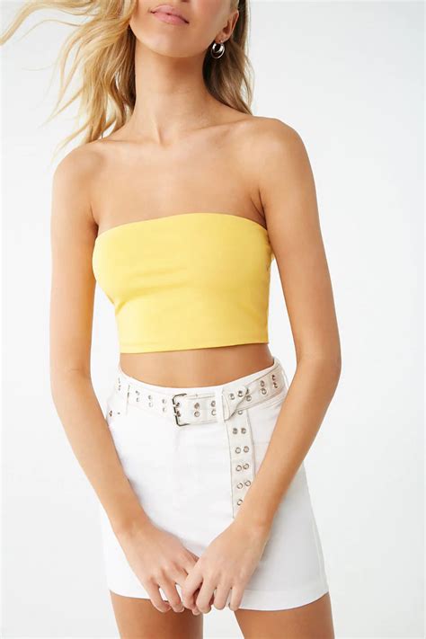 Cropped Tube Top Forever 21 Cropped Tube Top Tube Top Forever21 Tops