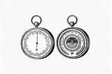 Aneroid Barometer Rawpixel Thermometer Engraving Digitally 1872 Pike Delete sketch template