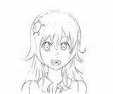 Hoshimiya Yashiro Face Coloring Pages Another sketch template