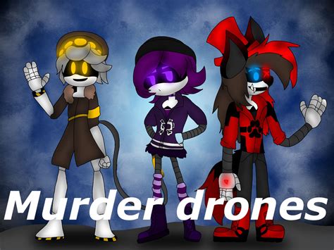 murder drones au  alyssaultima  deviantart