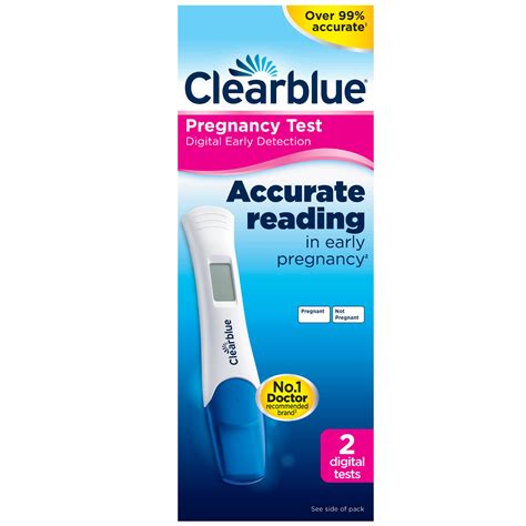 clearblue pregnancy test  digital early detection tests