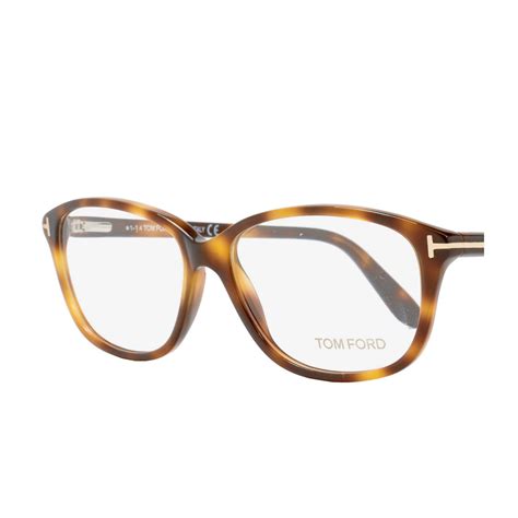 women s oval eyeglasses havana tom ford touch of modern