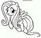 Fluttershy Imagenes Colouring Hermoso sketch template