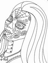 Coloring Pages Dia Los Lily Munster Munsters Colouring Wenchkin Muertos Color Yucca Yuccaflatsnm Flats Skull Fruit Template Books Adult Printable sketch template