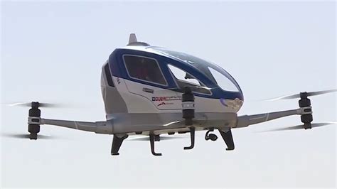 unmanned passenger drone flies    future abc houston