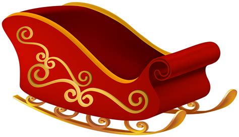 clip art sleigh   cliparts  images  clipground