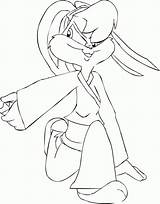 Coloring Pages Karate Lola Bunny Kid Looney Tunes Cartoon Bugs Library Judo Color Coloringhome Popular Getcolorings Comments sketch template