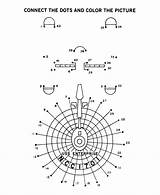 Dot Sheets Starship sketch template