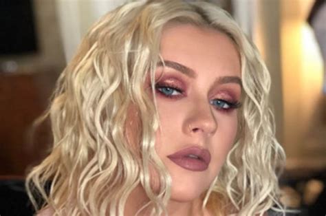 Christina Aguilera Instagram Dirrty Singer Wears Nothing