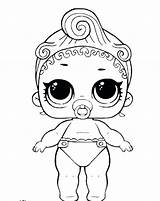 Pages Doll Colouring Lol Coloring Baby Dolls Siobhan Lids Little Print sketch template