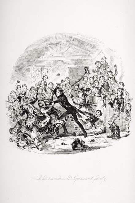 nicholas astonishes mrsqueers  family illustration