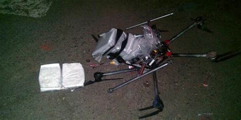 drone overloaded  meth crashes  mexican border city fox news