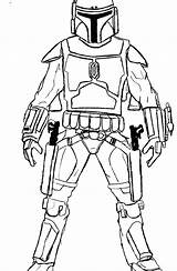 Trooper Scout Colouring Rex Stormtrooper sketch template