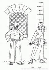 Hosea Prophet sketch template