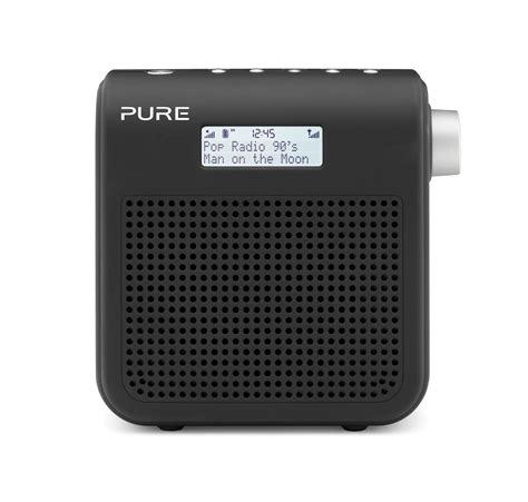 pure outlet  mini series ii  compact portable dab digital fm radio black ebay