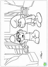 Coloring Dinokids Smurfs Pages Close sketch template