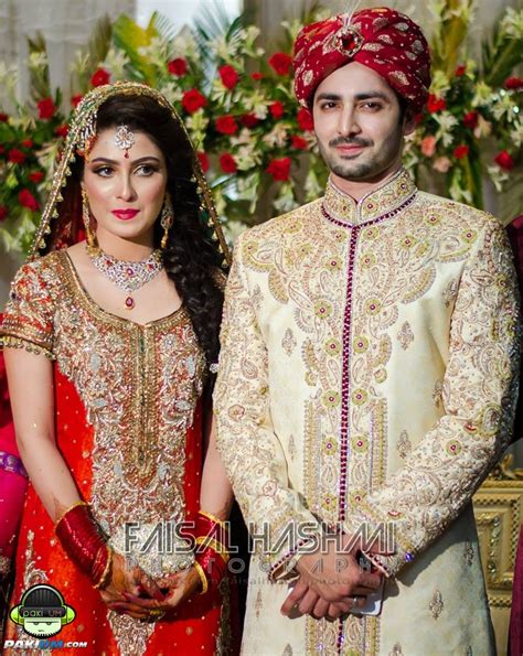 ayeza khan and danish taimoor s baraat wedding pictures