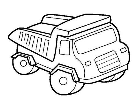 truck coloring pages toy trucks dump truck
